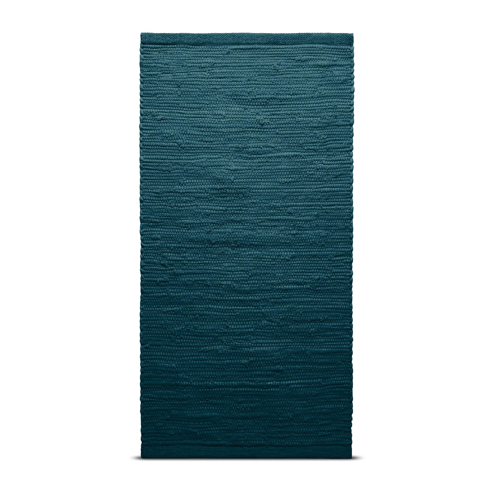 Βαμβακερό χαλί 65x135 cm, πετρόλ (μπλε πετρόλ) Rug Solid