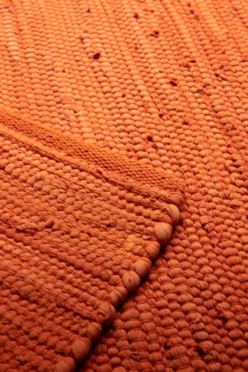 Βαμβακερό χαλί 75x300 cm - πορτοκαλί του ήλιου (πορτοκαλί) - Rug Solid