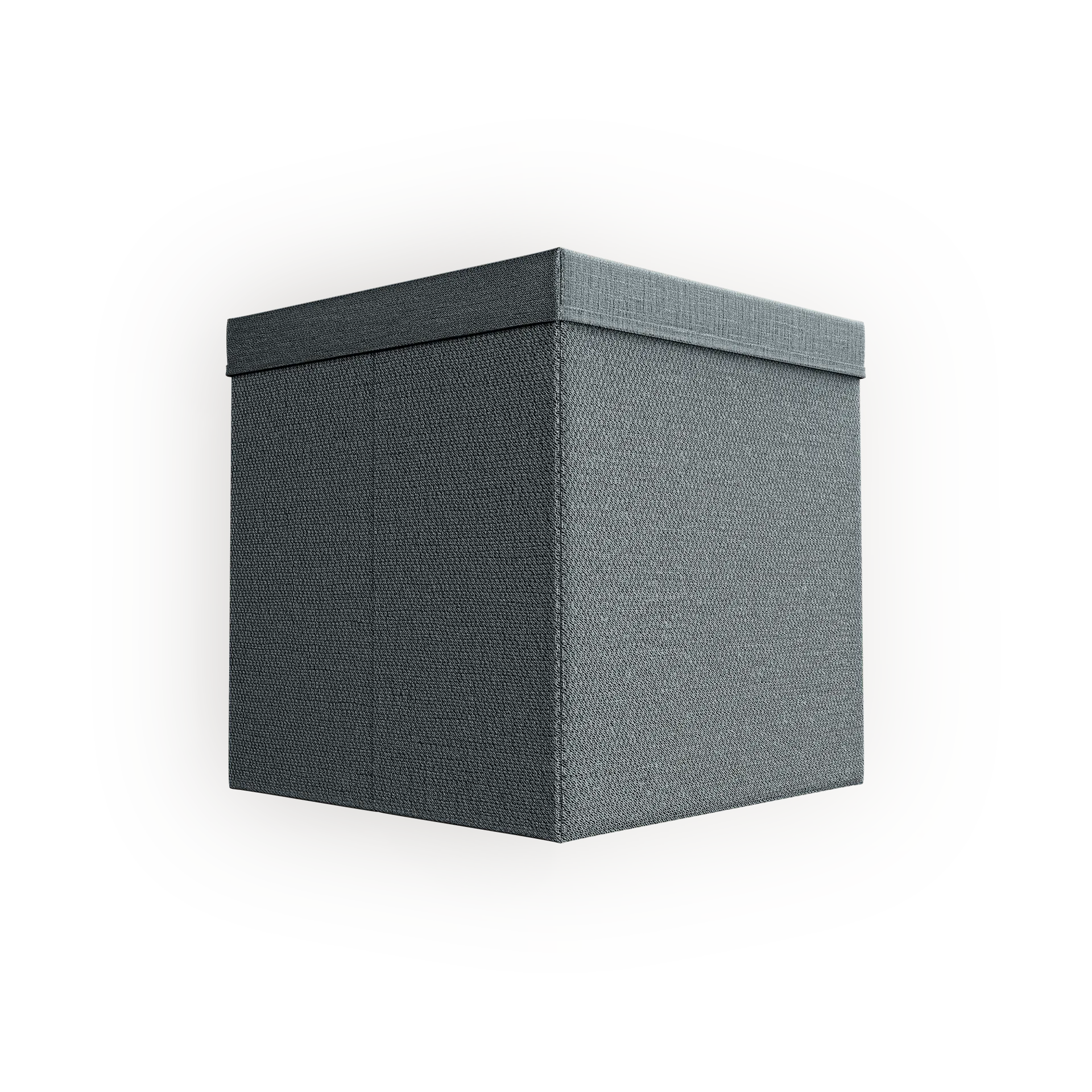 Rug Solid organizer 30x30x30 cm, Grey Rug Solid