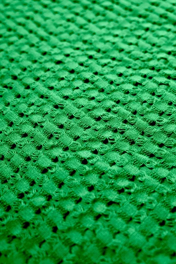 Stockholm βαμβακερή πλεκτή κουβέρτα 130x180 εκ. - Racing green - Rug Solid