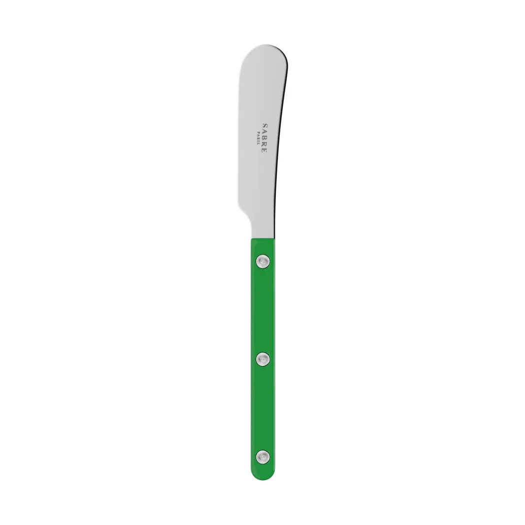 Bistrot solid μαχαίρι βουτύρου 14 cm, Garden green SABRE Paris