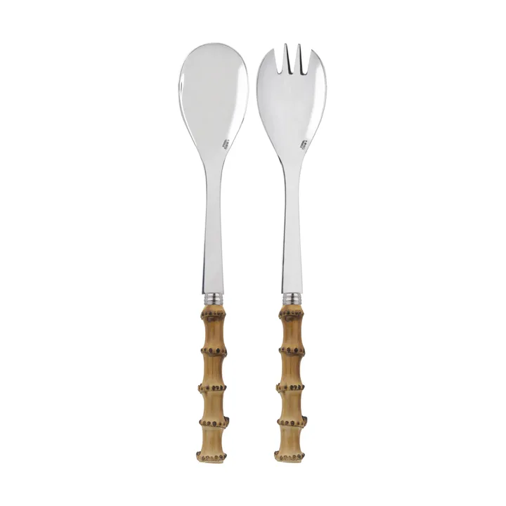 Σετ σαλάτας Panda 2 τεμαχίων - Bamboo light - SABRE Paris