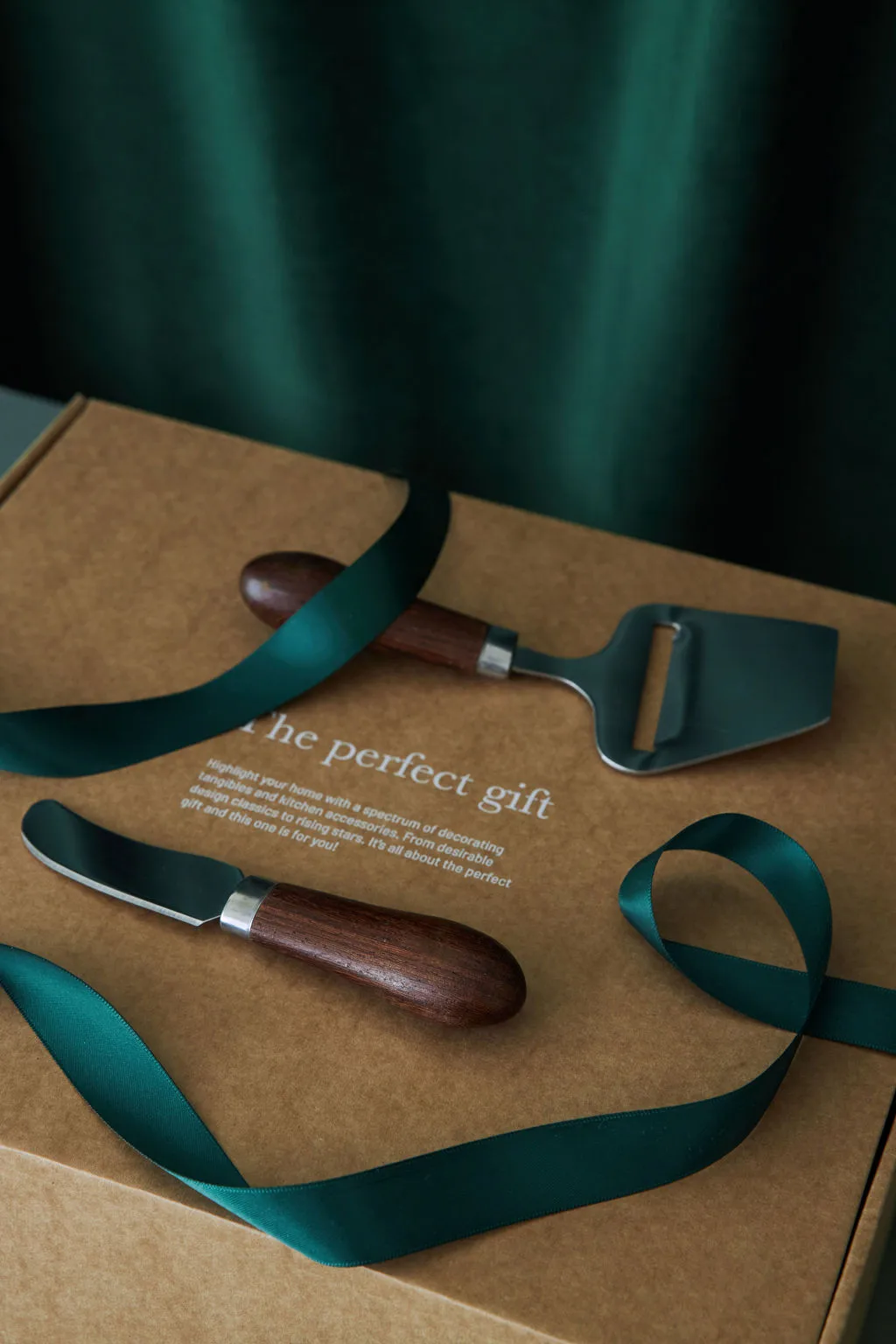 Astrid μαχαίρι κοπής τυριού σε φέτες και μαχαίρι βουτύρου, Καφέ-ασημί Sagaform