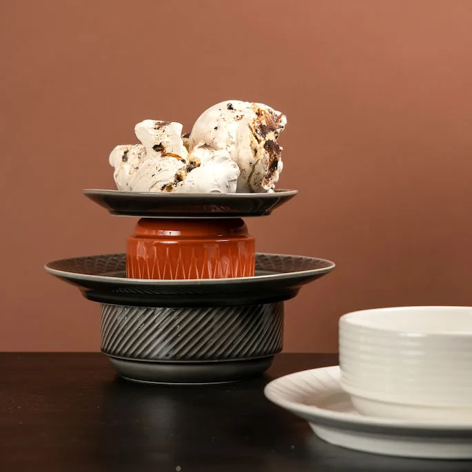 Coffee & More βαθύ μπολ 17 cm, γκρι Sagaform