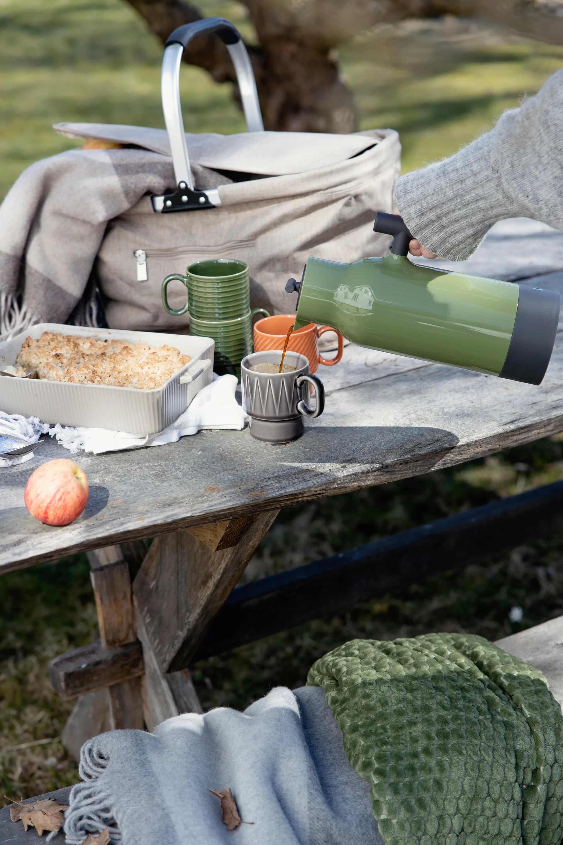 Κούπα καφέ Coffee & More 2-pack, Γκρι Sagaform