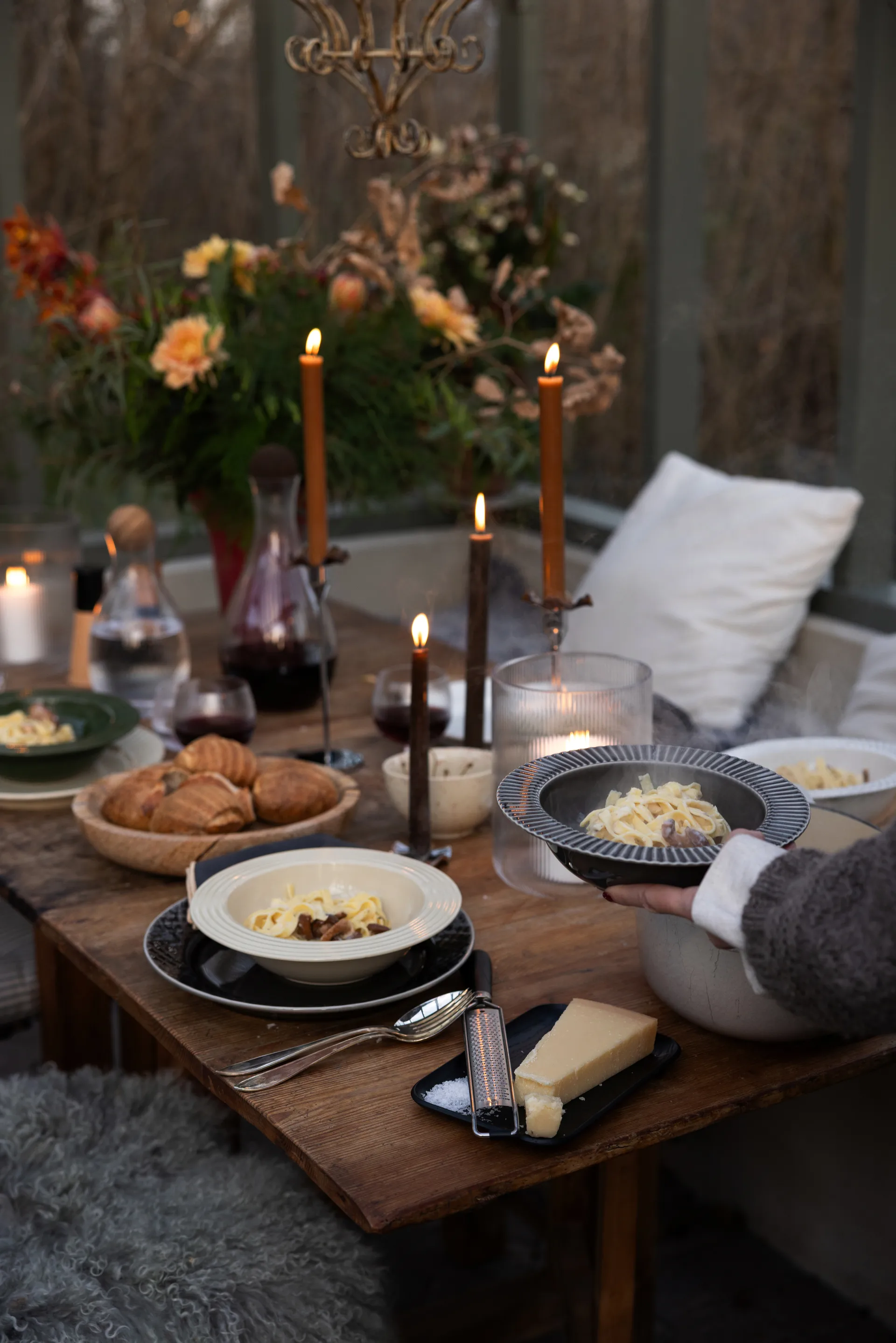 Coffee & More βαθύ πιάτο Ø22 εκ., Γκρι Sagaform