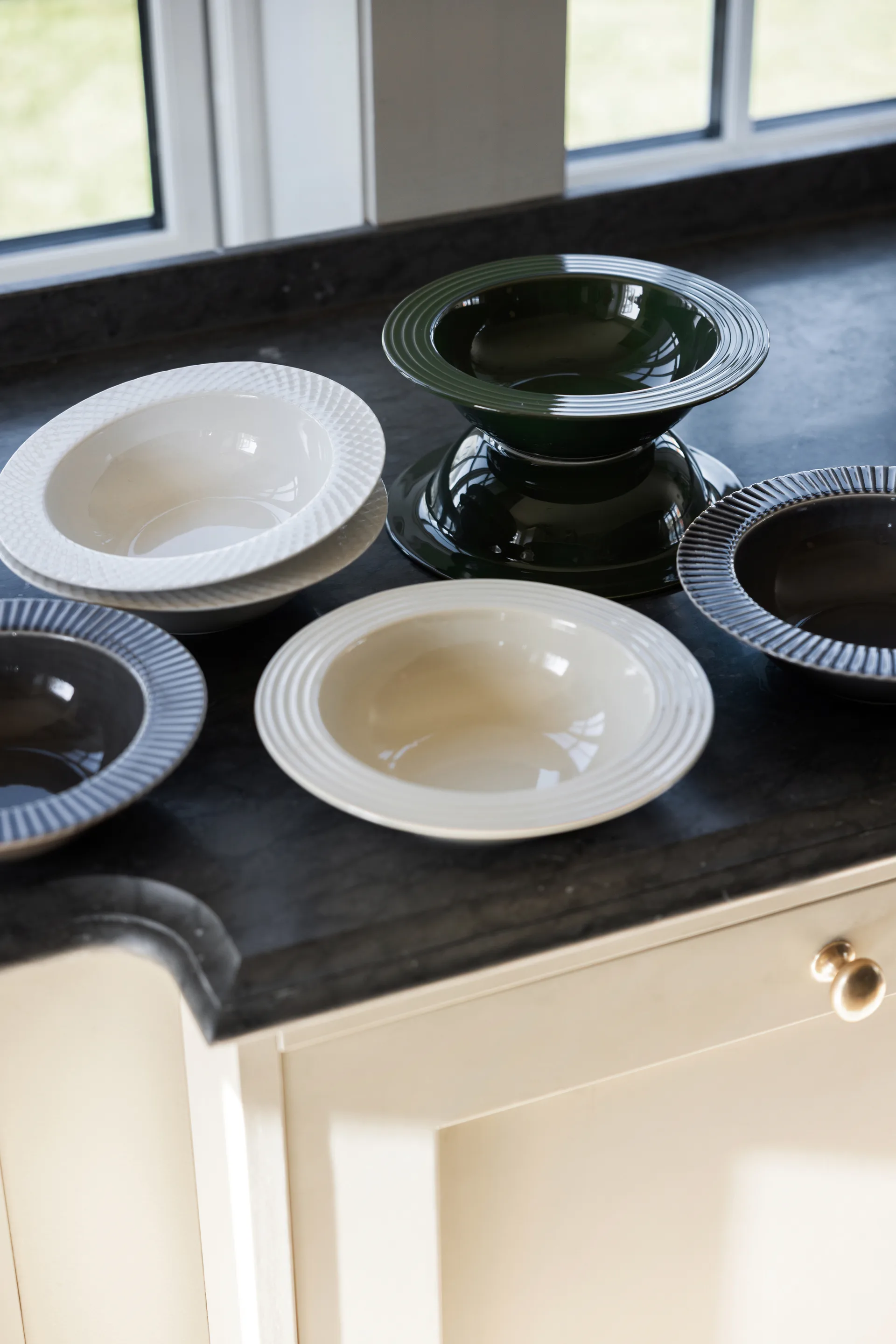 Coffee & More βαθύ πιάτο Ø22 εκ., Γκρι Sagaform