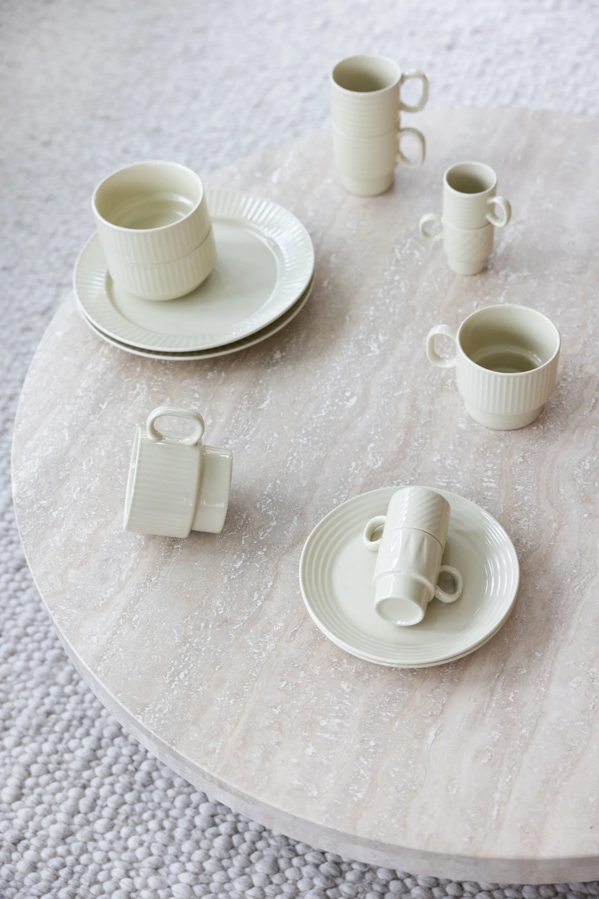 Coffee & More πιάτο 27 cm, Μπεζ Sagaform