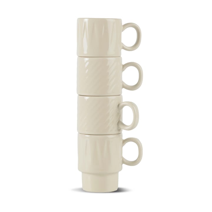 Coffee & More φλιτζάνι εσπρέσο Συσκευασία 4 τεμαχίων - Μπεζ - Sagaform