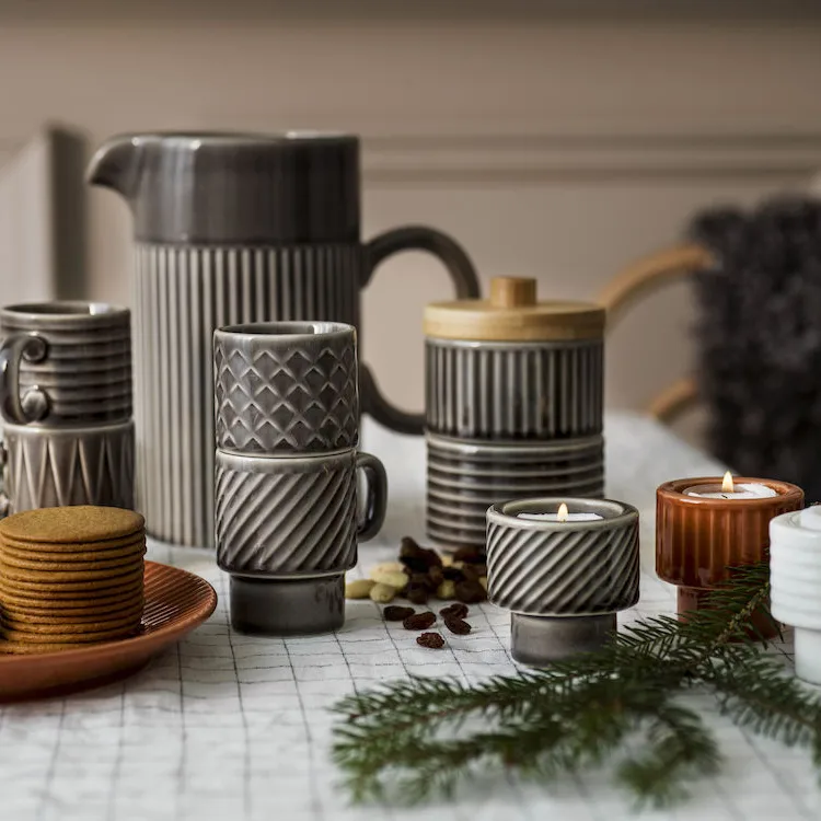 Coffee & More αβγοθήκη, Γκρι Sagaform