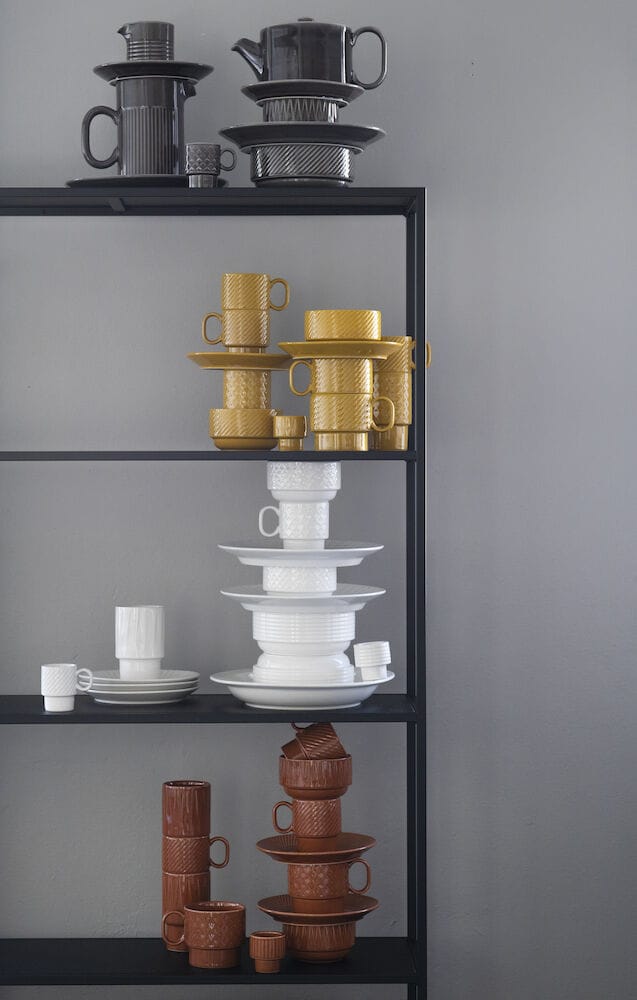Σετ δύο κεραμικών κουπών Coffee & More, Τερακότα Sagaform