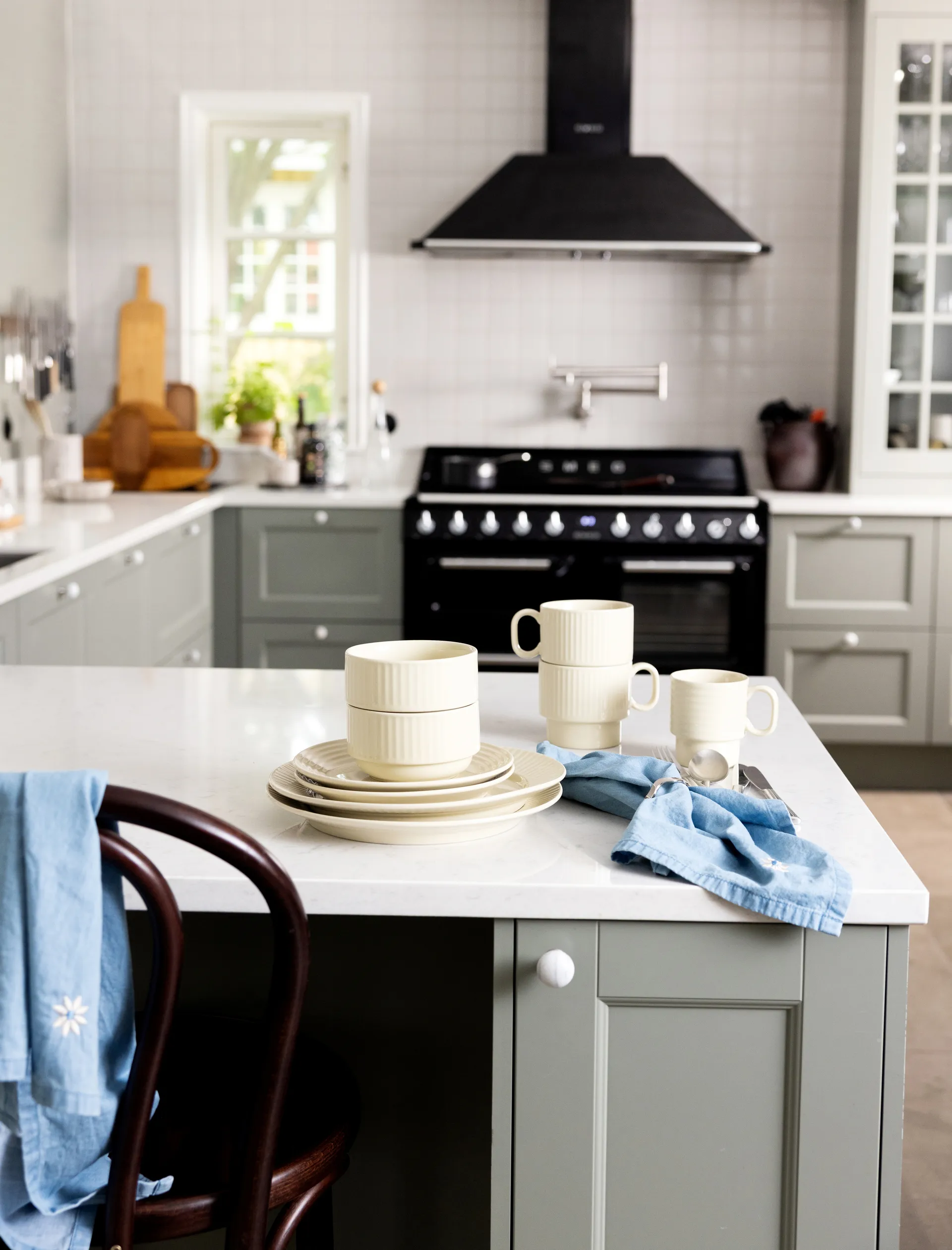 Σετ δύο κεραμικών κουπών Coffee & More, Μπεζ Sagaform