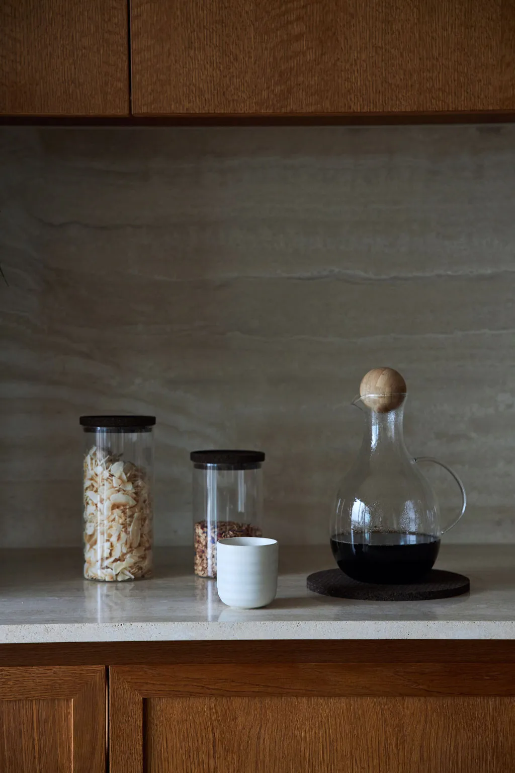 Dante τρίποδο κουζίνας φελλός Συσκευασία 2 τεμαχίων, Καφέ Sagaform