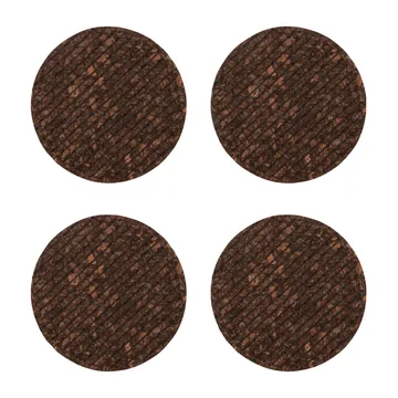 Dante σουβέρ από φελλό Συσκευασία 4 τεμαχίων - Καφέ - Sagaform