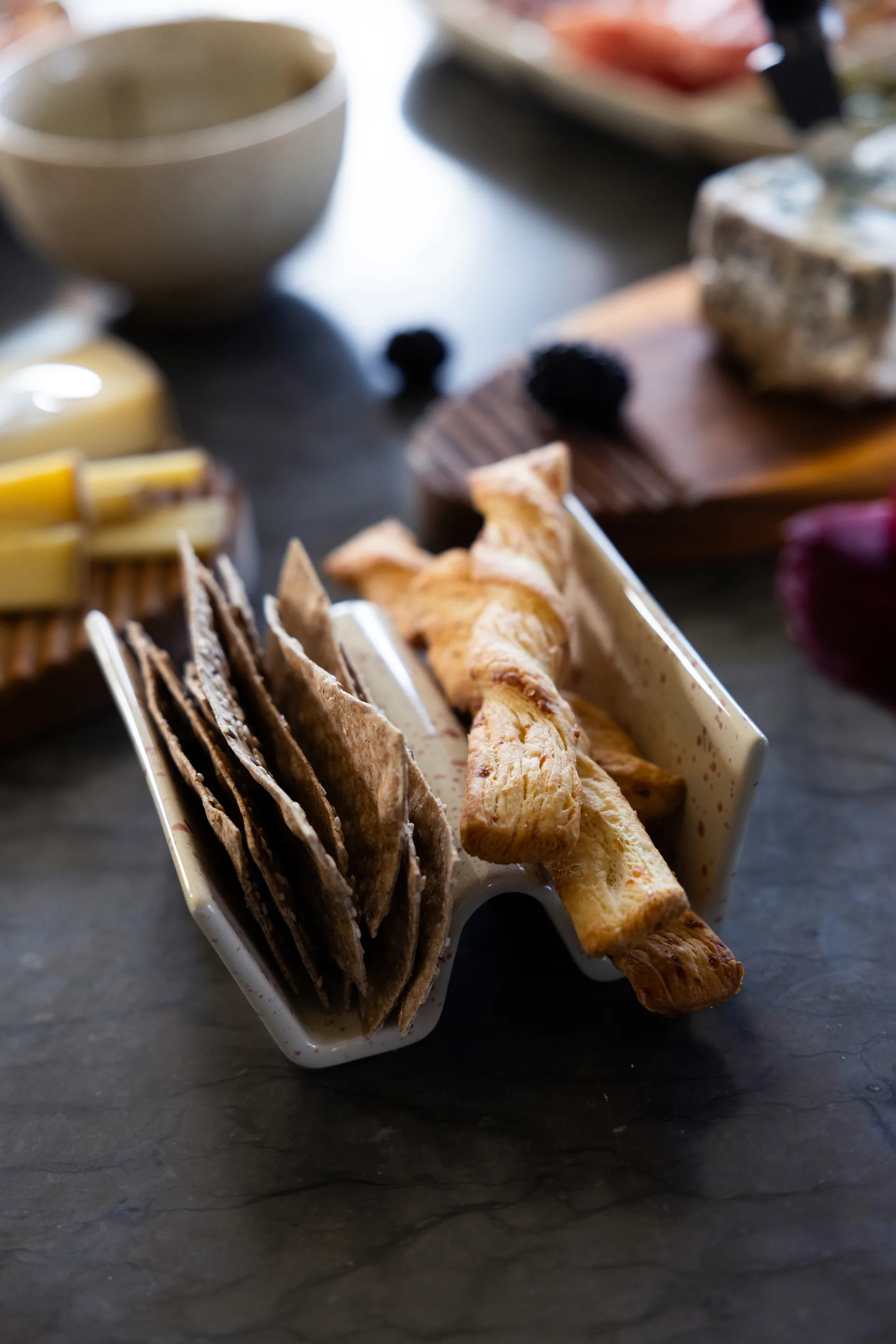 Ditte βάση για τάκος Συσκευασία 2 τεμαχίων, Μπεζ-μπορντό Sagaform