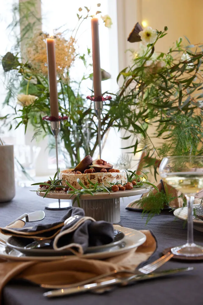 Τραπεζομάντηλο Edith 150x280 cm, Γκρι Sagaform