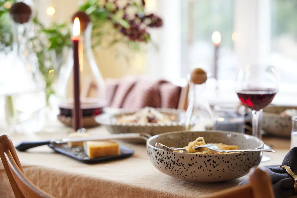 Τραπεζομάντηλο Edith 150x280 cm, Μπεζ Sagaform