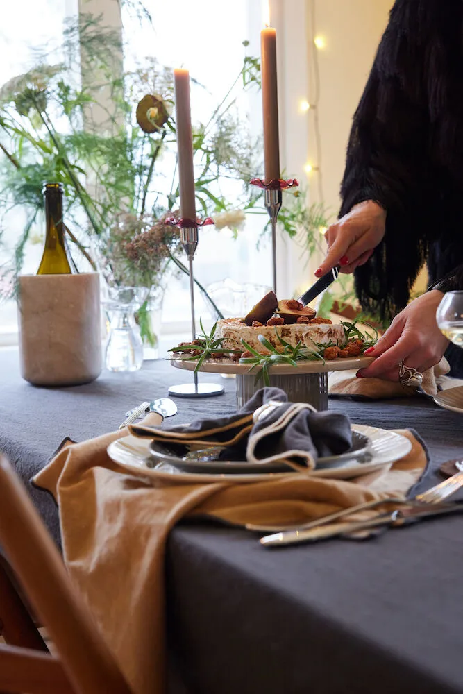 Σετ χαρτοπετσέτες Edith 45x45 cm 2 τεμάχια, Γκρι Sagaform