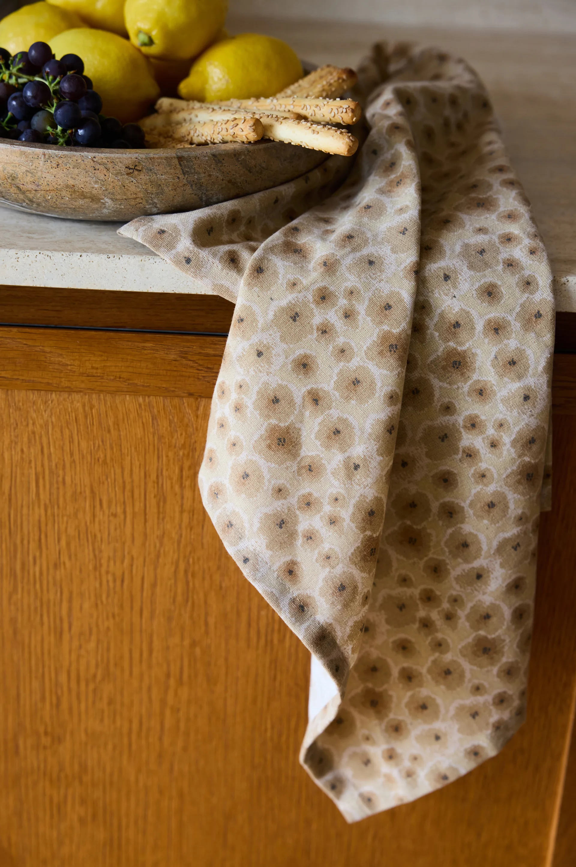 Πετσέτα κουζίνας Edith 50x70 εκ. 2-τεμ., Μεικτό μπεζ Sagaform