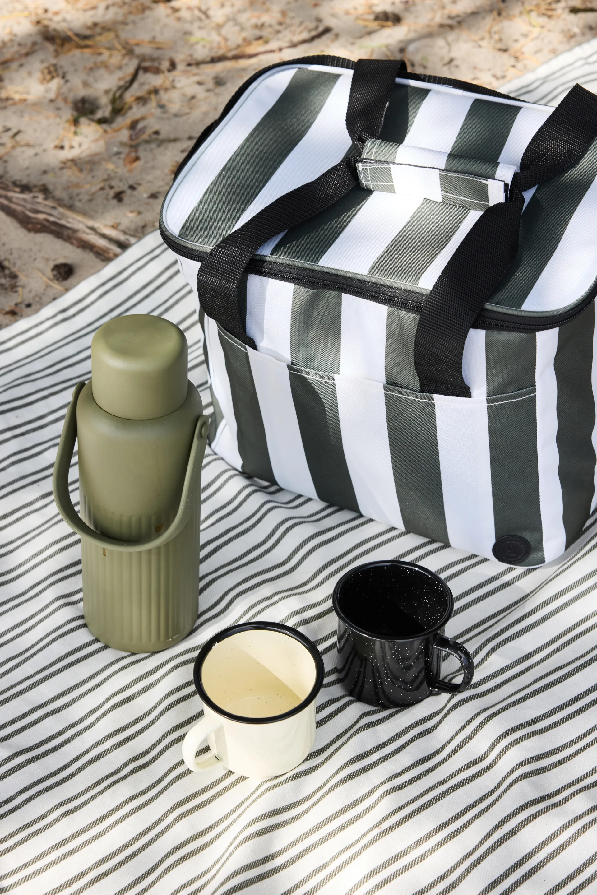 Ella χαμάμ πετσέτα, Πράσινο, 90x170 εκ. Sagaform