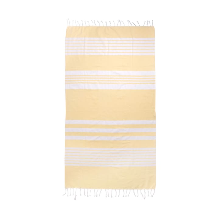 Πετσέτα μπάνιου Ella hamam με ριγέ σχέδιο 145x250 cm - Κίτρινο - Sagaform