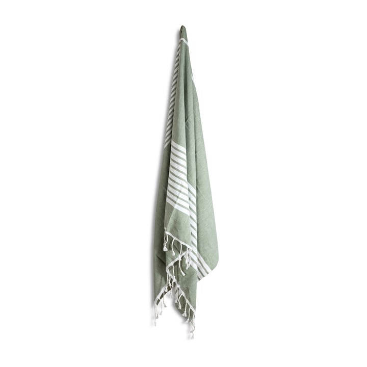 Ella Hamam πετσέτα 90x170 cm - Πράσινο - Sagaform