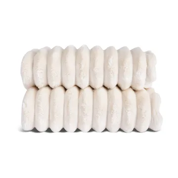 Esther ριχτάρι φλις - Κοκκαλί λευκό - Sagaform