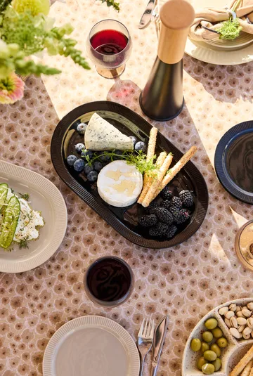 Inka πιατέλα σερβιρίσματος - Μαύρο, 20x34 εκ. - Sagaform