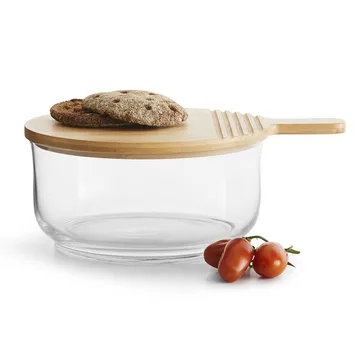Nature μπολ σαλάτας με καπάκι μπαμπού - Ø 21 cm - Sagaform