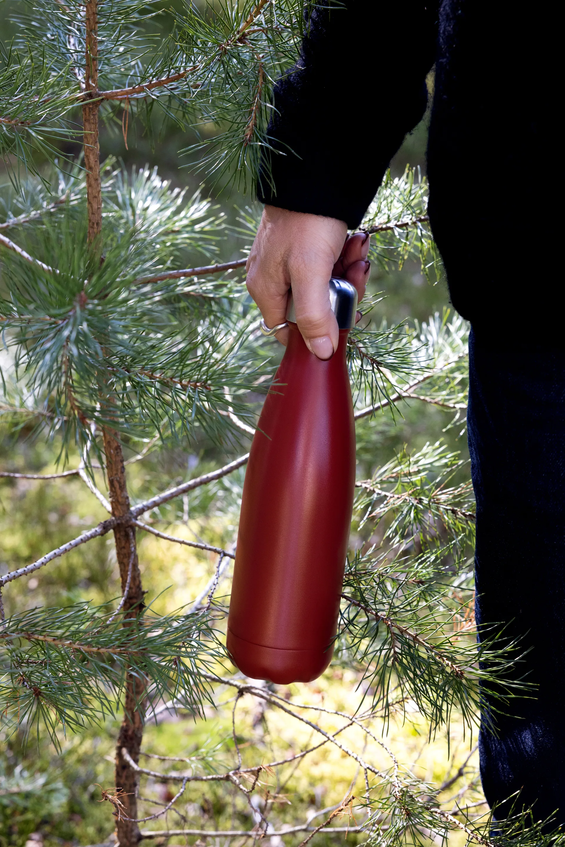 Nils ατσάλινο μπουκάλι 50 cl, Κόκκινο Pantone Sagaform