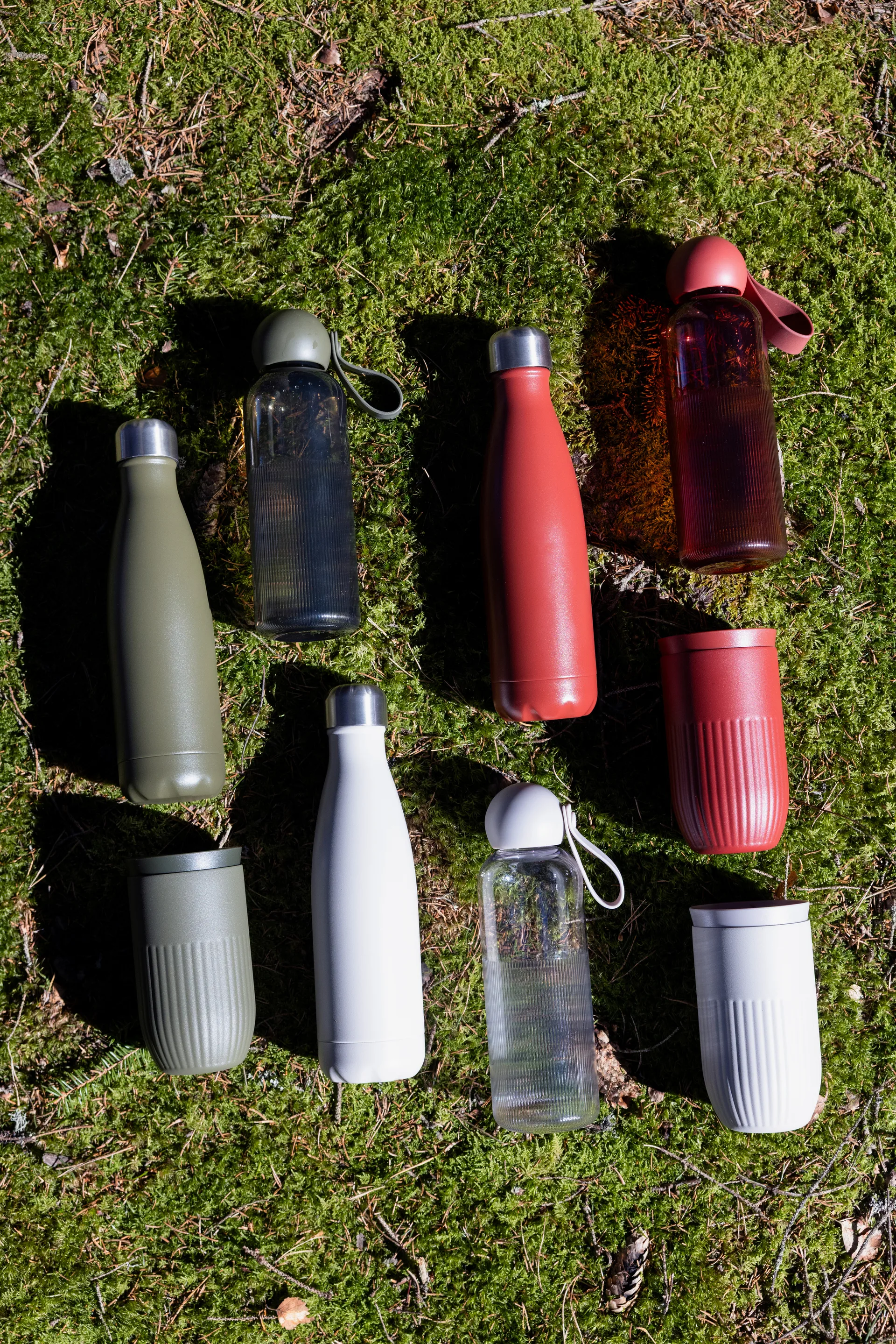 Nils ατσάλινο μπουκάλι 50 cl, Κόκκινο Pantone Sagaform