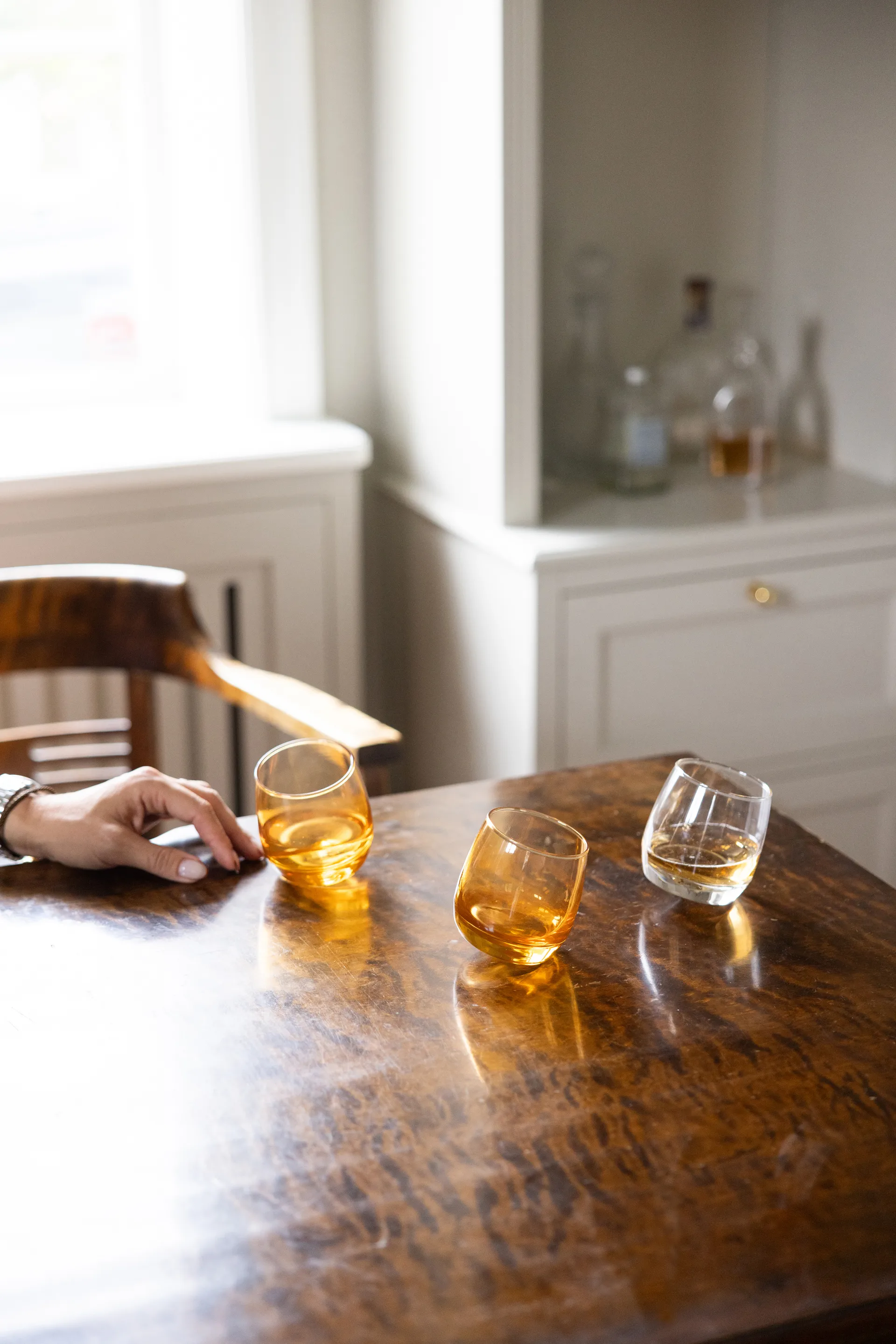 Sagaform ποτήρια με στρογγυλή βάση 30 cl 6 τεμάχια, Amber Sagaform