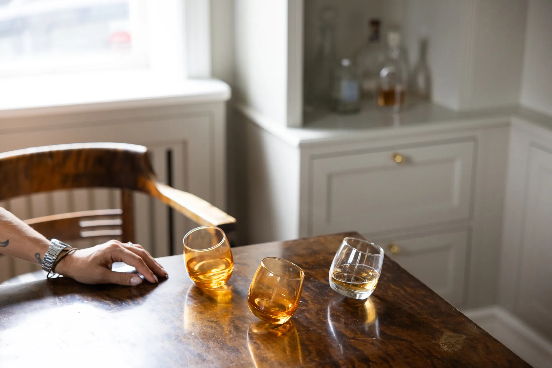 Sagaform ποτήρια με στρογγυλή βάση 30 cl 6 τεμάχια, Amber Sagaform