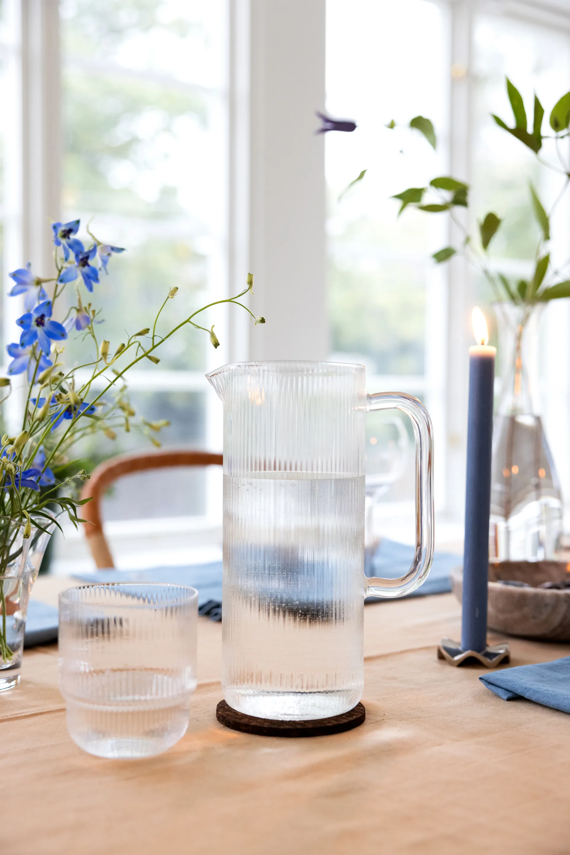 Sagaform διάφανα ποτήρια νερού 4-πακέτο, Διαφανές Sagaform