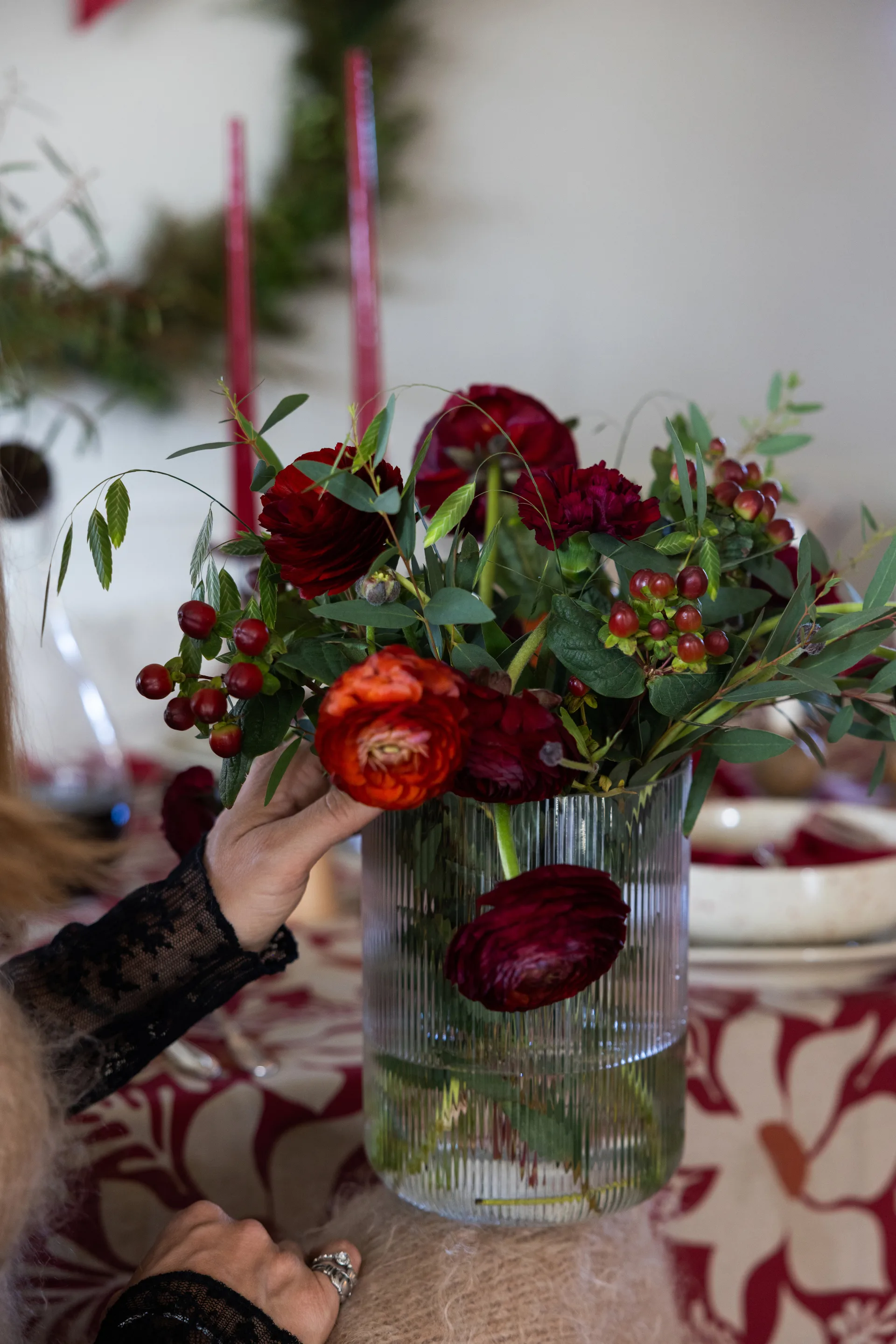 Sagaform Blanka βάζο/ψύκτης κρασιού Ø15x20 εκ., Διάφανο Sagaform