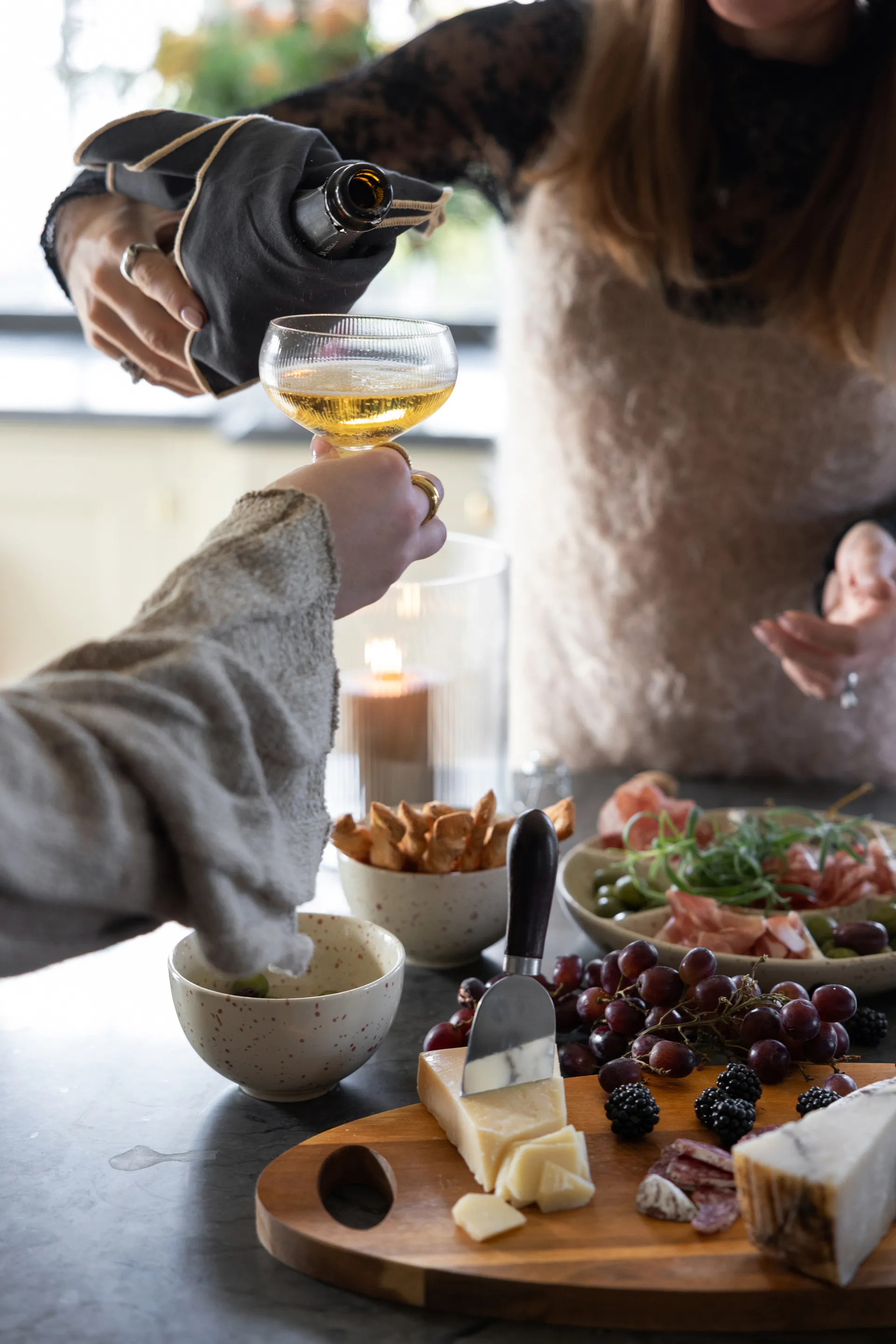 Sagaform Blanka ποτήρι σαμπάνιας 30 cl 2-pack, Διάφανο Sagaform