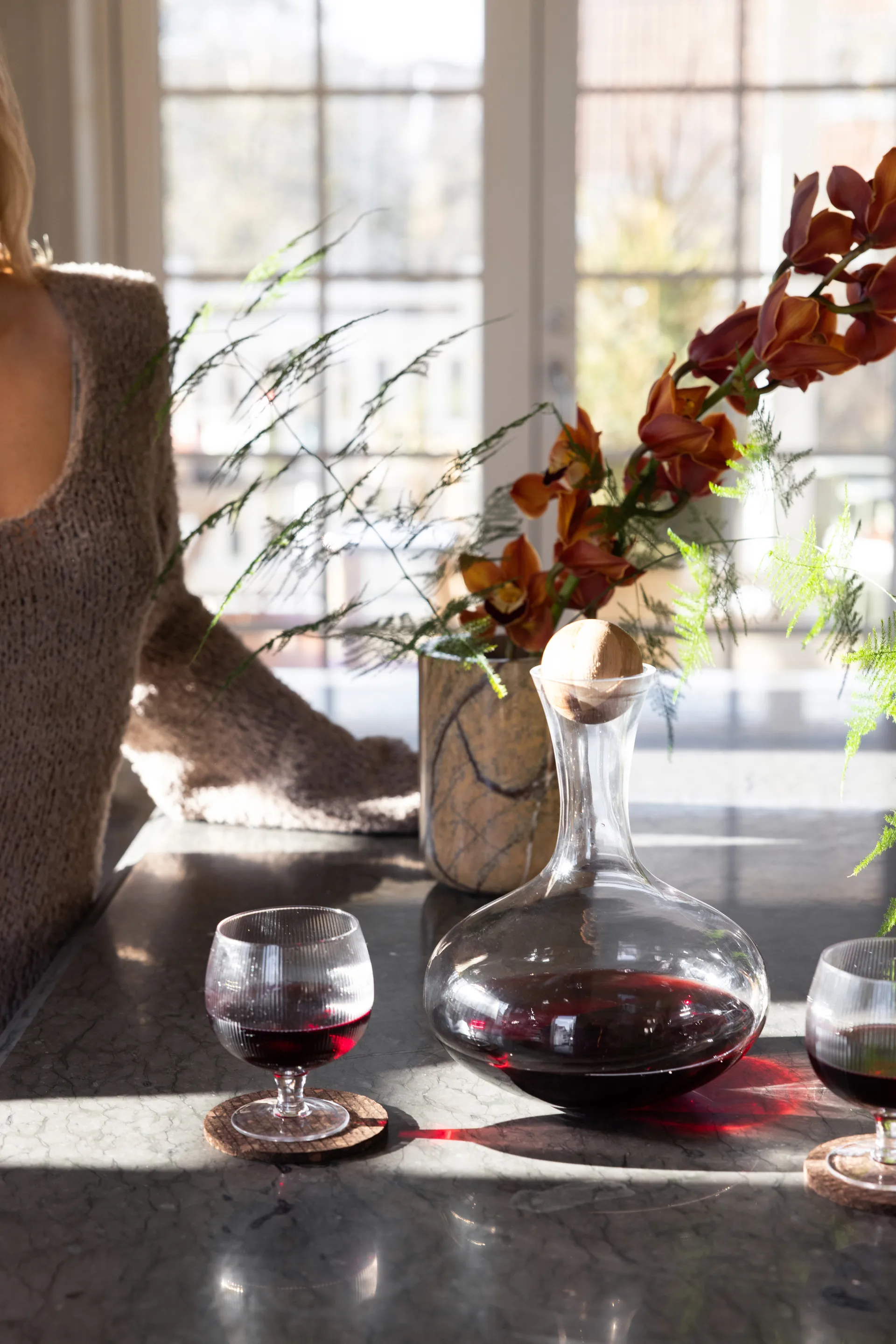 Sagaform Blanka ποτήρια κρασιού 35 cl σετ των 2, Διάφανο Sagaform