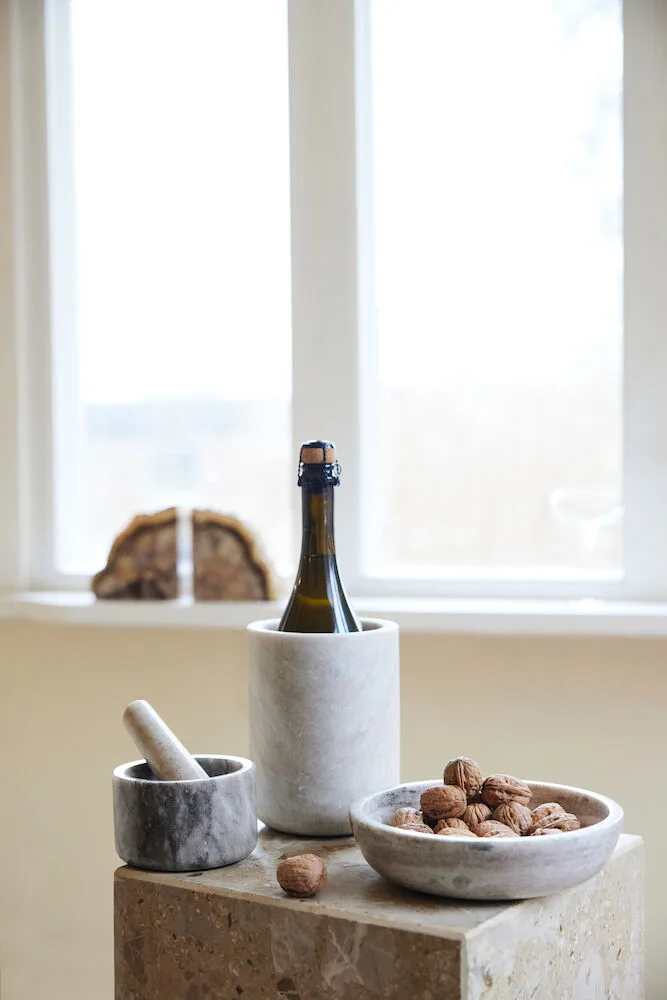 Sten πέτρινο γουδί Ø11 εκ., Μπεζ Sagaform