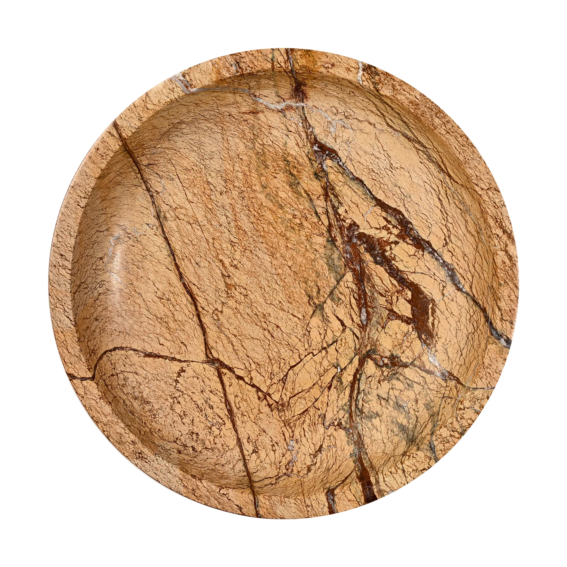 Sten Ποτήρι μεγάλο Ø28 εκ., Καφέ δασικό μάρμαρο Sagaform