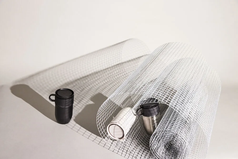 Θερμός κούπα αυτοκινήτου Ted 28 εκ., Μπεζ Sagaform