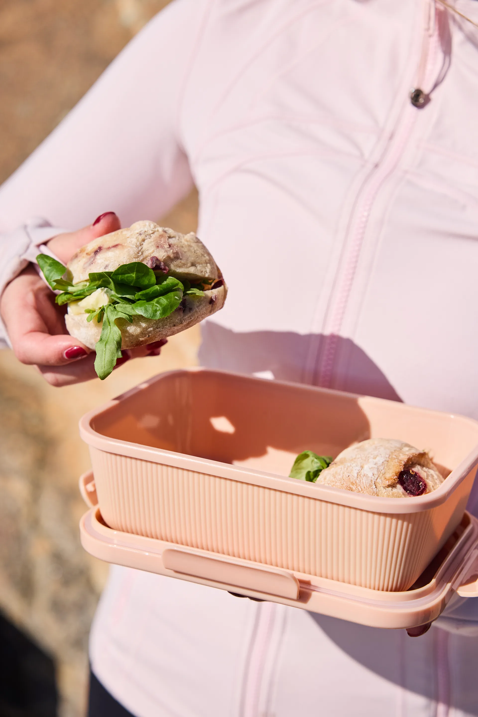 Tina δοχείο φαγητού 1,1 L, Ροζ Sagaform