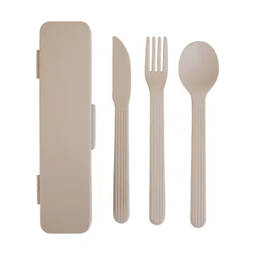 σετ μαχαιροπίρουνα Tina - Beige Pantone Warm gray 3C - Sagaform