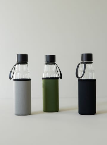 To Go γυάλινο μπουκάλι 60 cl - Μαύρο - Sagaform
