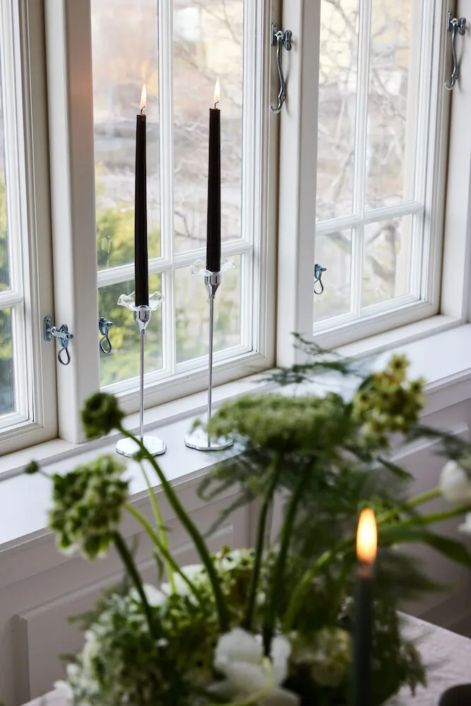 Viva δαχτυλίδι κεριών 2 τεμάχια, Καθαρό Sagaform