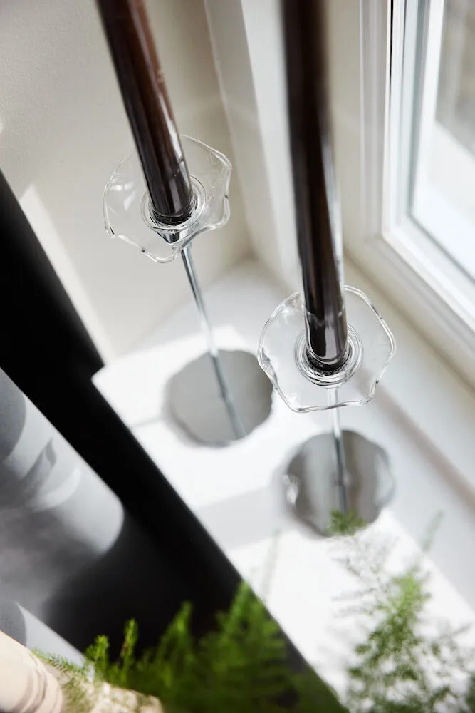 Viva δαχτυλίδι κεριών 2 τεμάχια, Καθαρό Sagaform