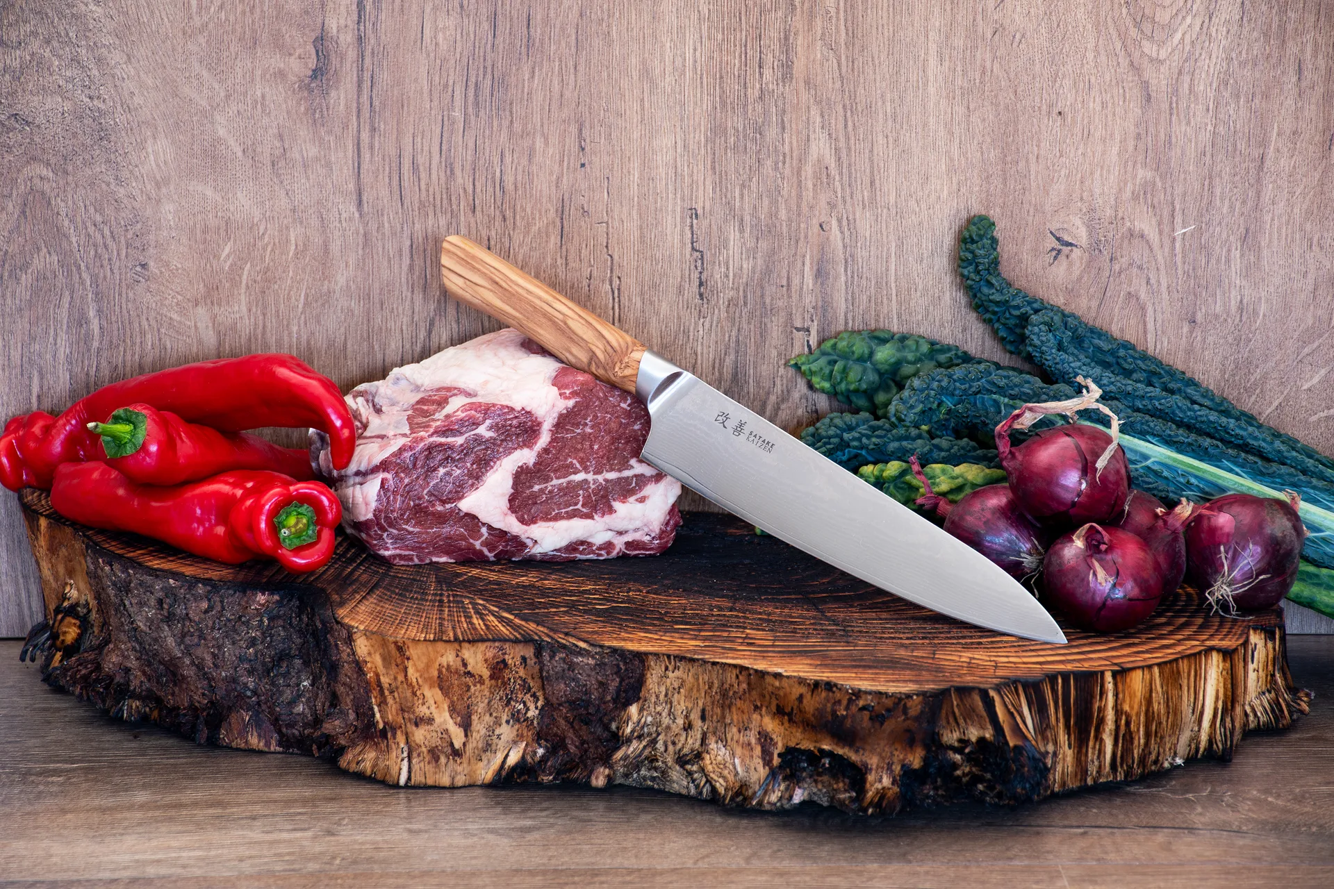 Μαχαίρι Gyuto (του σεφ), Saceilinge Kaizen, 21 εκ Satake