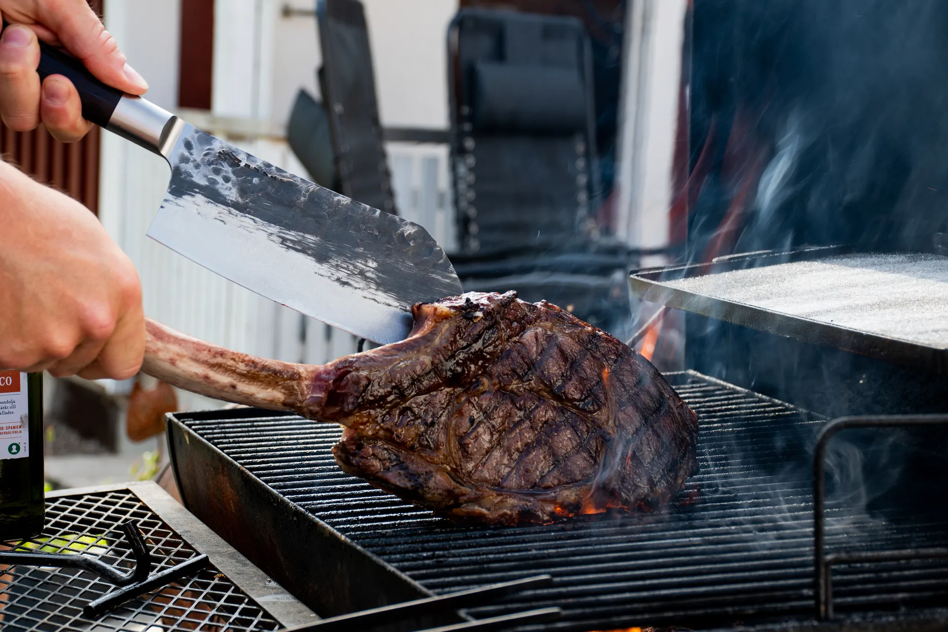 Kuro mori με saia / θήκη, 19,5 cm Satake