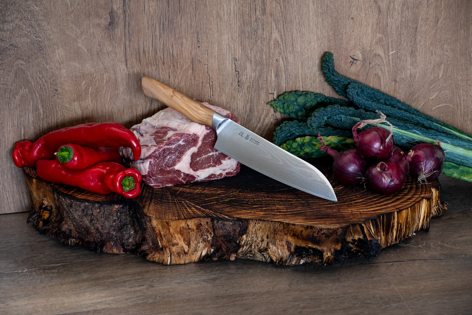 Μαχαίρι Santoku, Saceilinge Kaizen , 18 εκ Satake