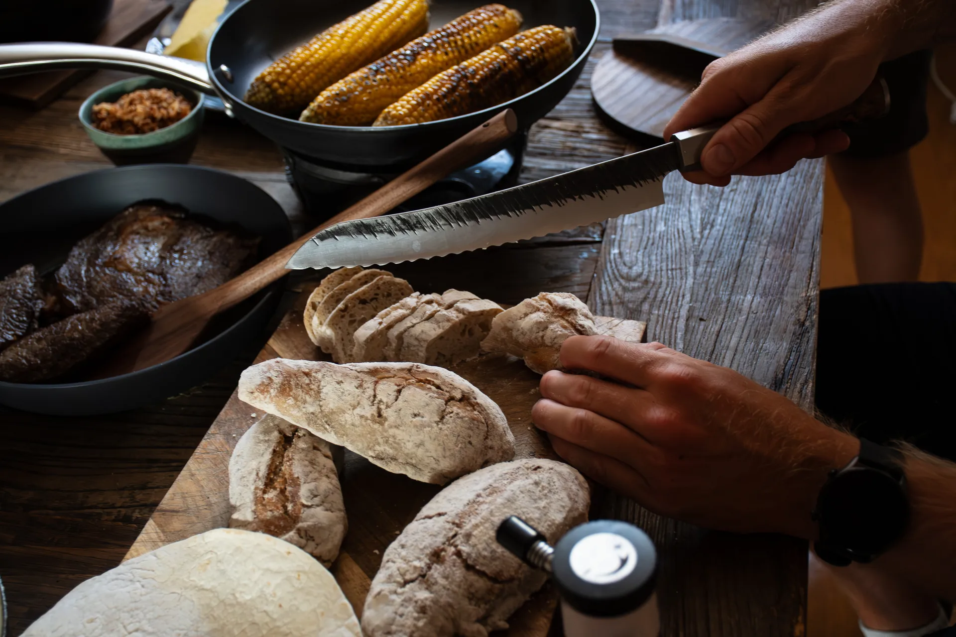 Μαχαίρι ψωμιού Satake Ame, 23 cm Satake