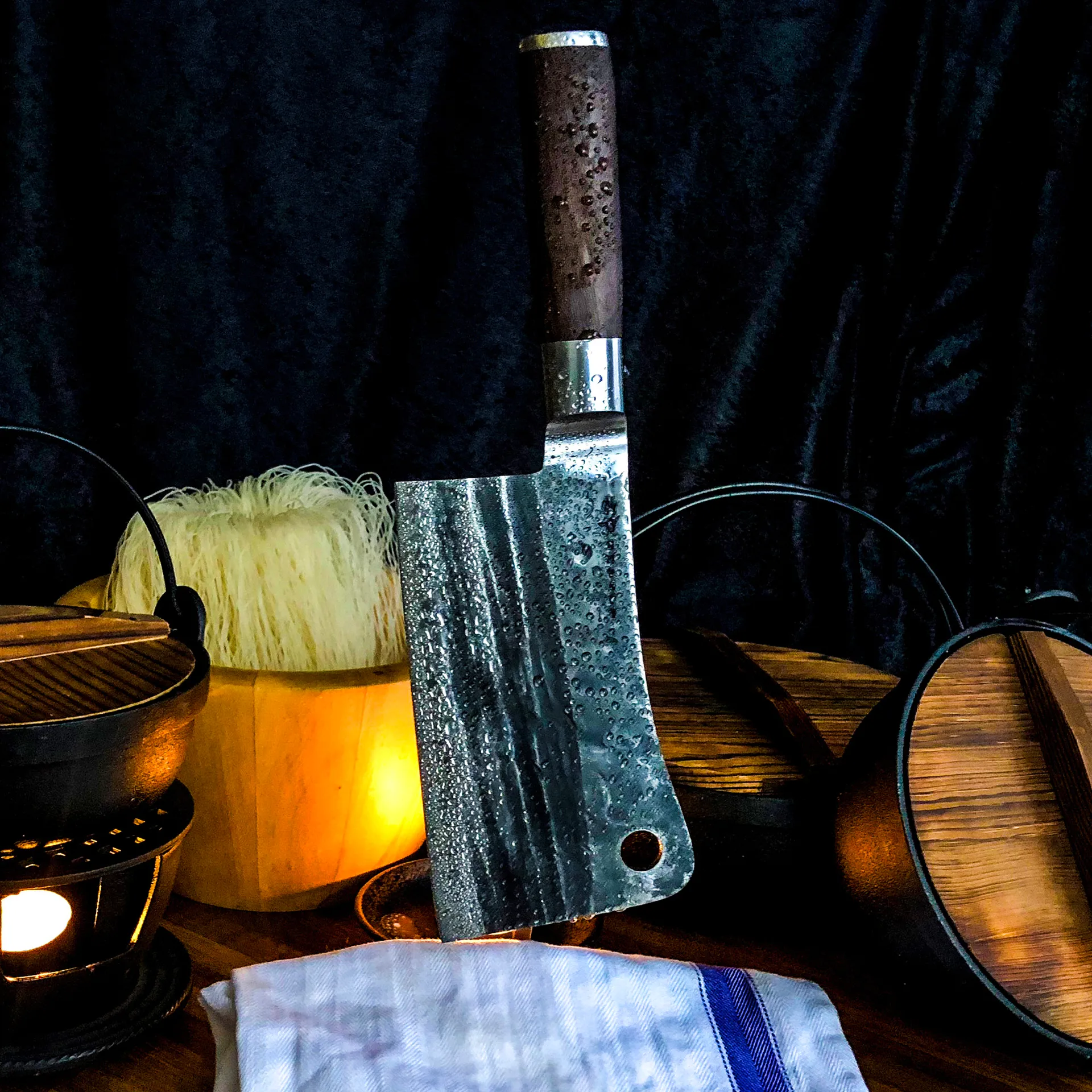 Satake Kuro μπαλτάς, 18 cm Satake